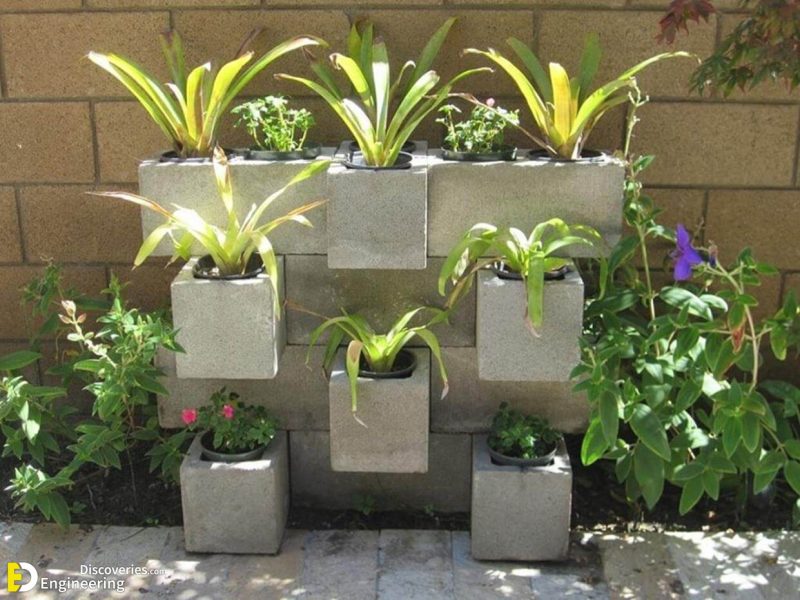 How To Make Diy Landscaping Changes With Cinder Blocks Engineering