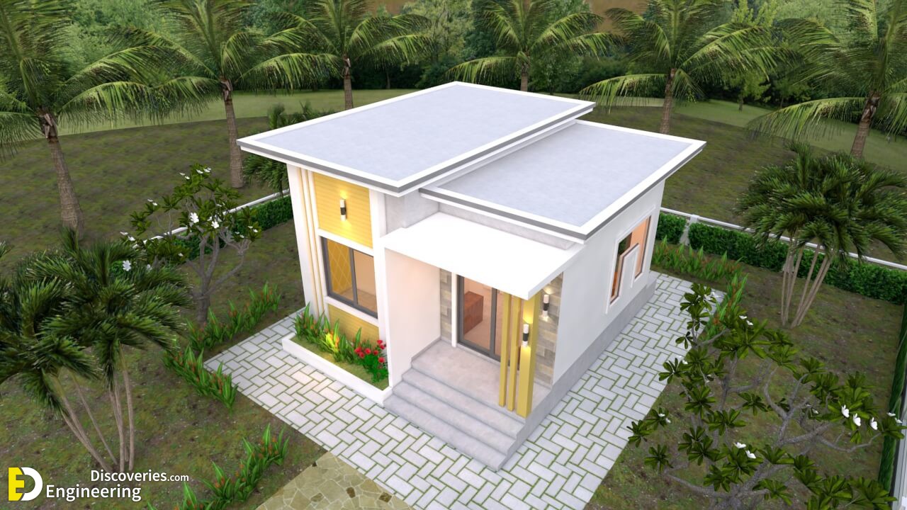 House Plans X With One Bedrooms Flat Roof House Plans D In My XXX Hot Girl