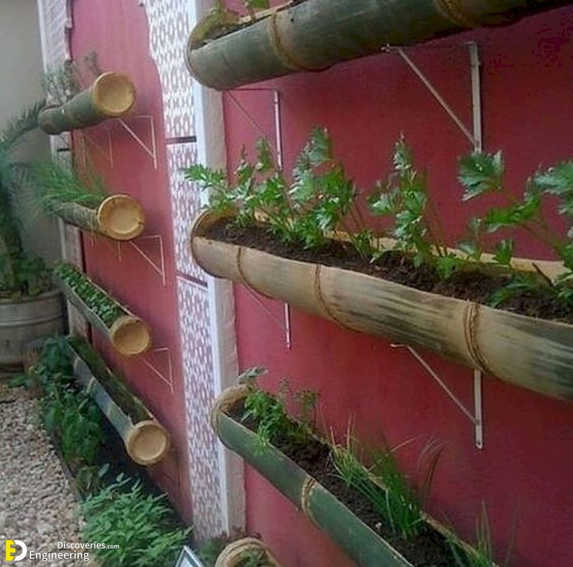 The Most Creative Planters Made Out Of Bamboo Engineering Discoveries