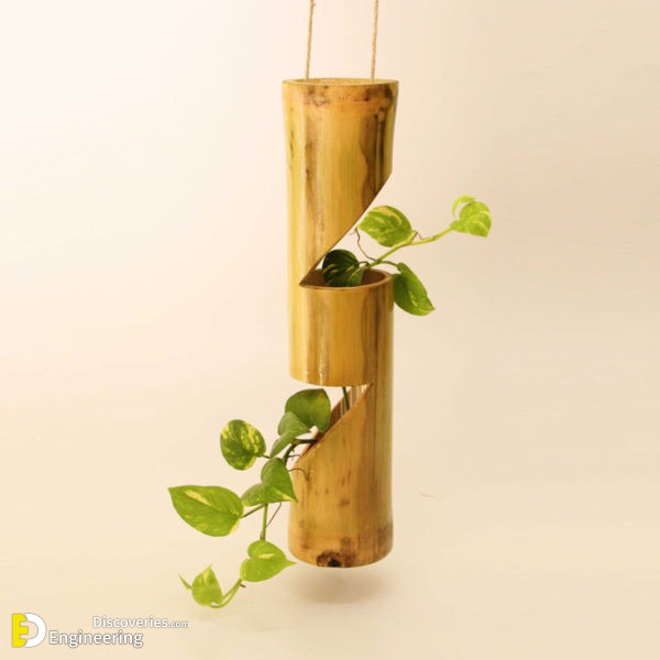 The Most Creative Planters Made Out Of Bamboo Engineering Discoveries