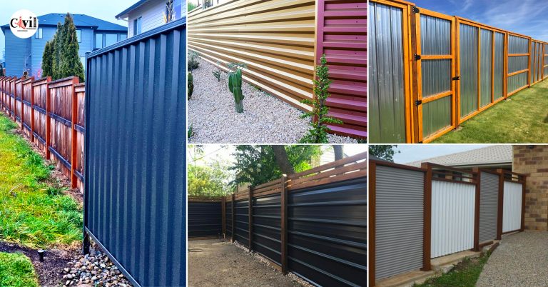 Most Attractive Corrugated Metal Fence Ideas For Your Home