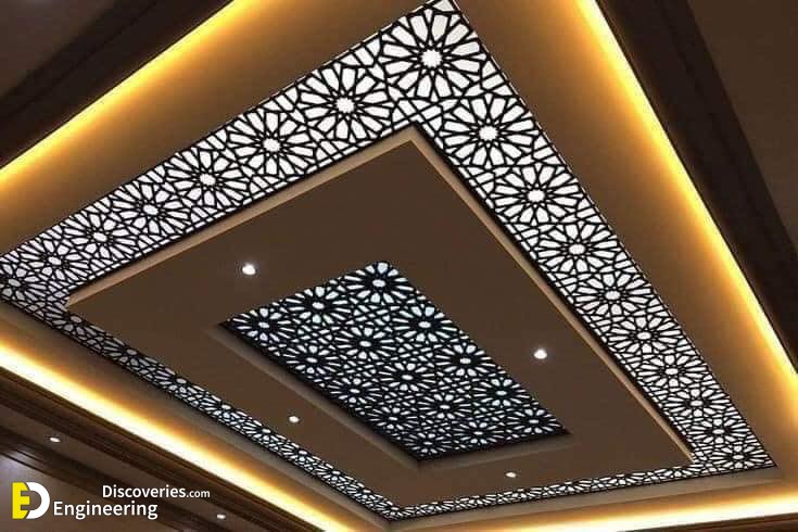 40 Latest Mdf Cnc Jali Ceiling Design