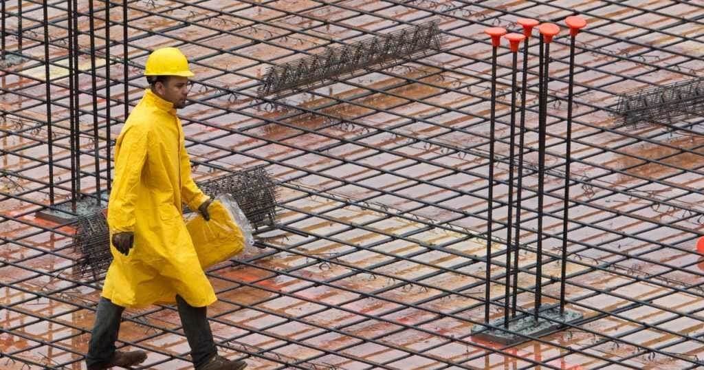 Concrete Pouring During The Rain Important Topic For Civil Engineer
