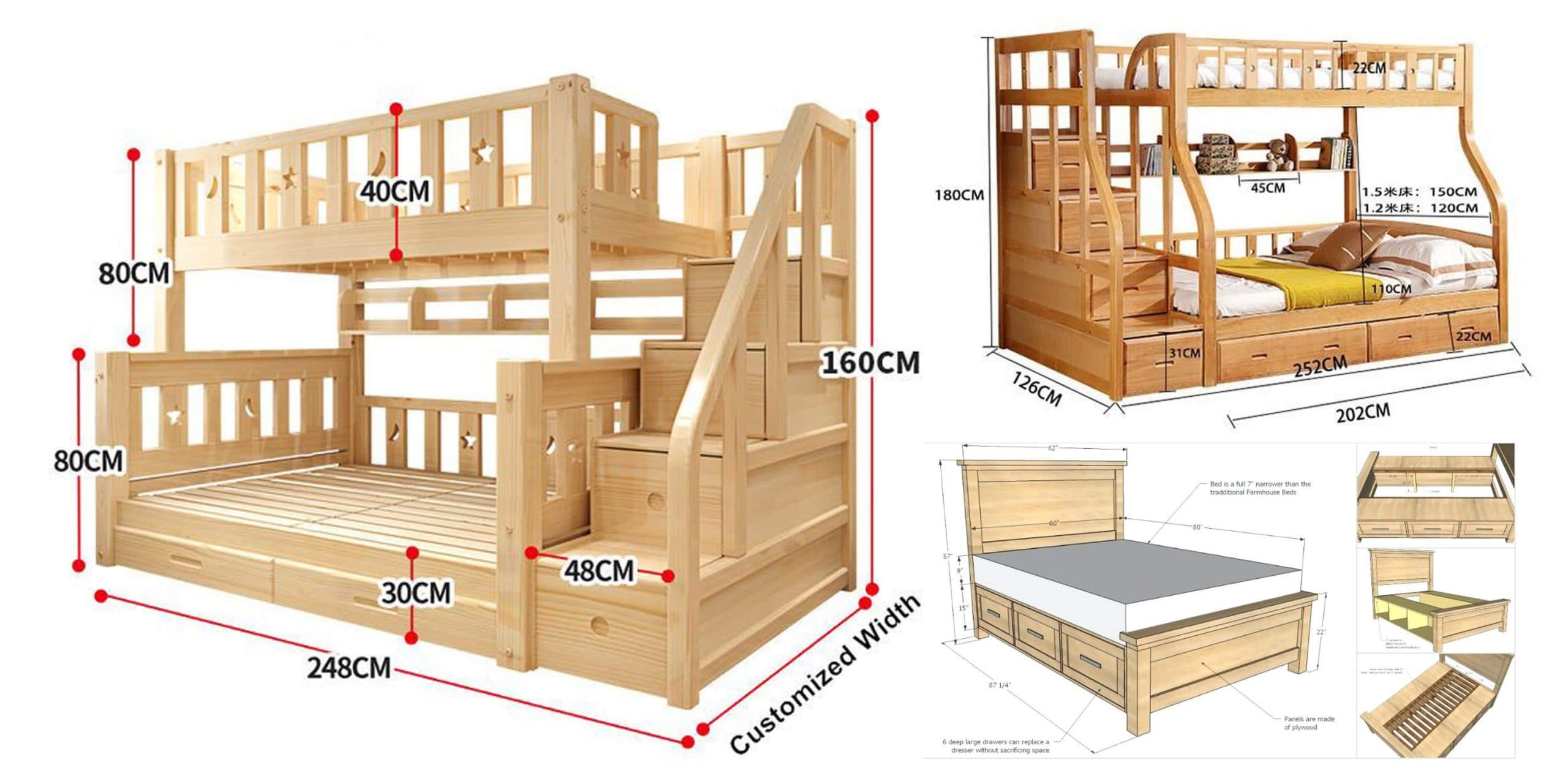 Handmade Bed With Storage For Civil Engineers New Technology