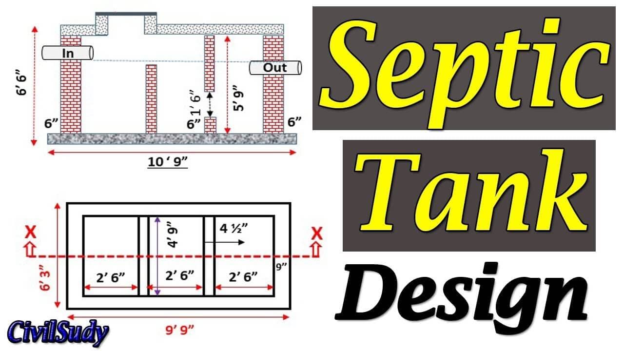How To Design A Septic Tank?