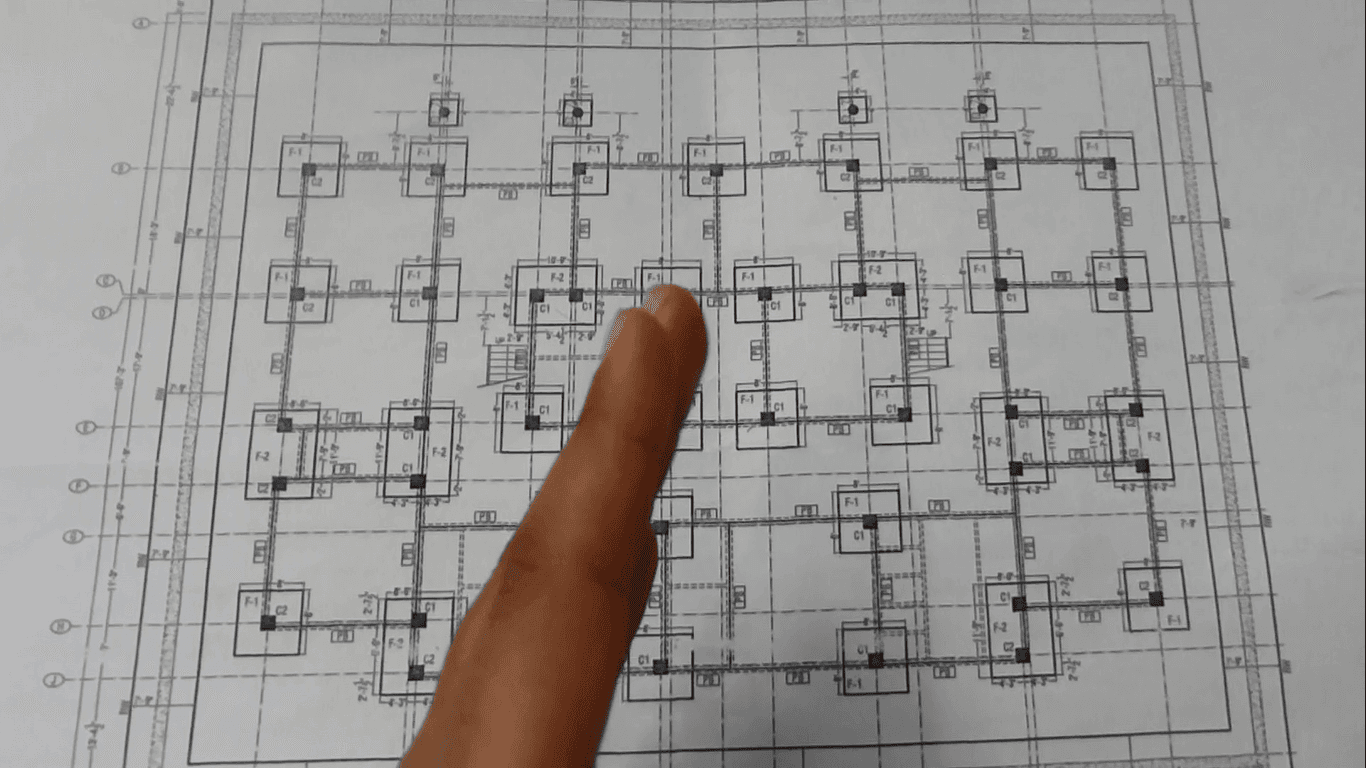 How To Read Foundation Construction Drawing Plan