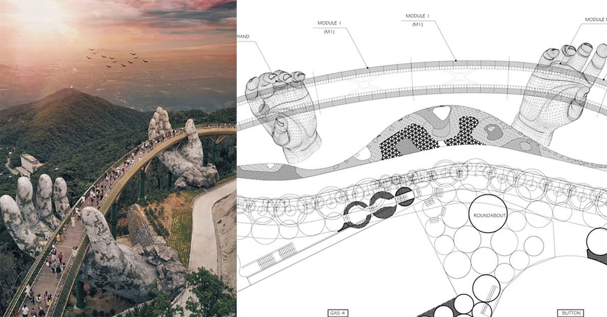 This Incredible Vietnam Bridge Looks like It’s from ‘Lord Of The Rings’