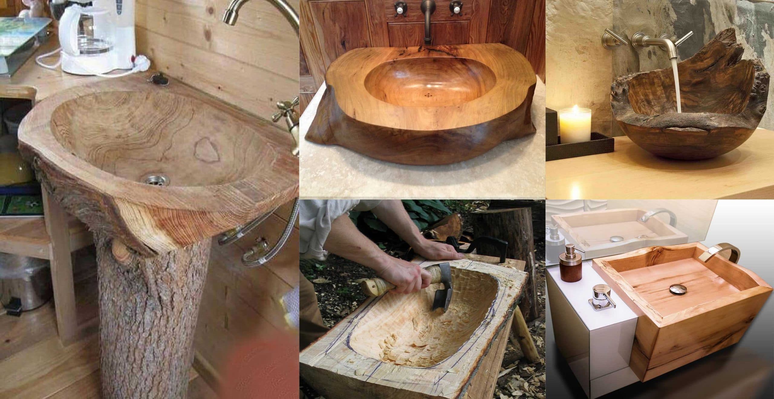 30 Incredible Wooden Sink Design Ideas For Your Home