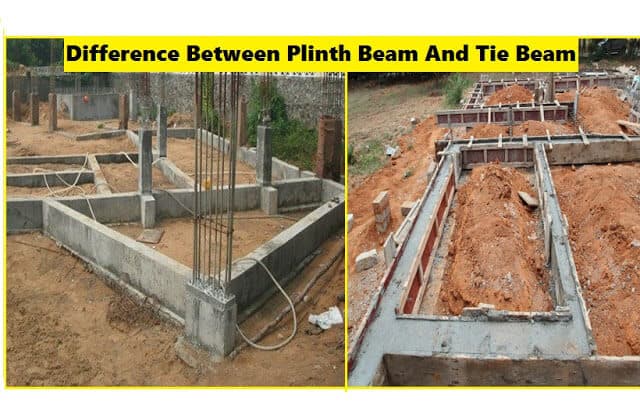 Difference Between Plinth Beam And Tie Beam And Their purpose In Construction