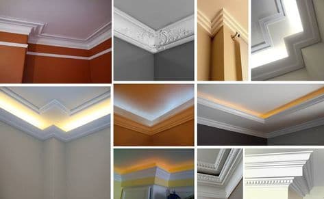 Awesome Ceiling Corner Crown Molding Ideas