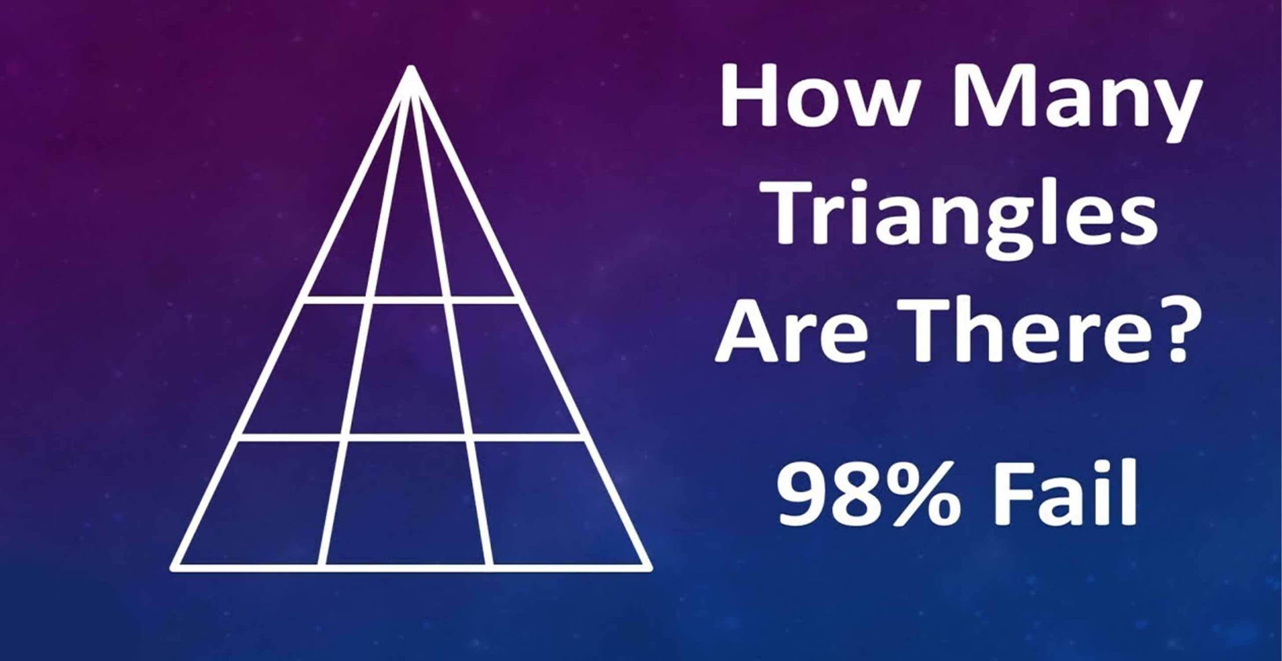 How Many Triangles Are There? The Correct Answer Explained