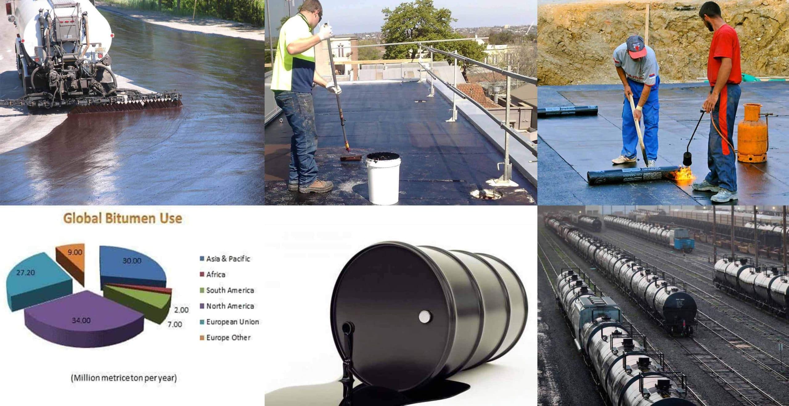 Bitumen, Production Of Bitumen, Different Forms Of Bitumen