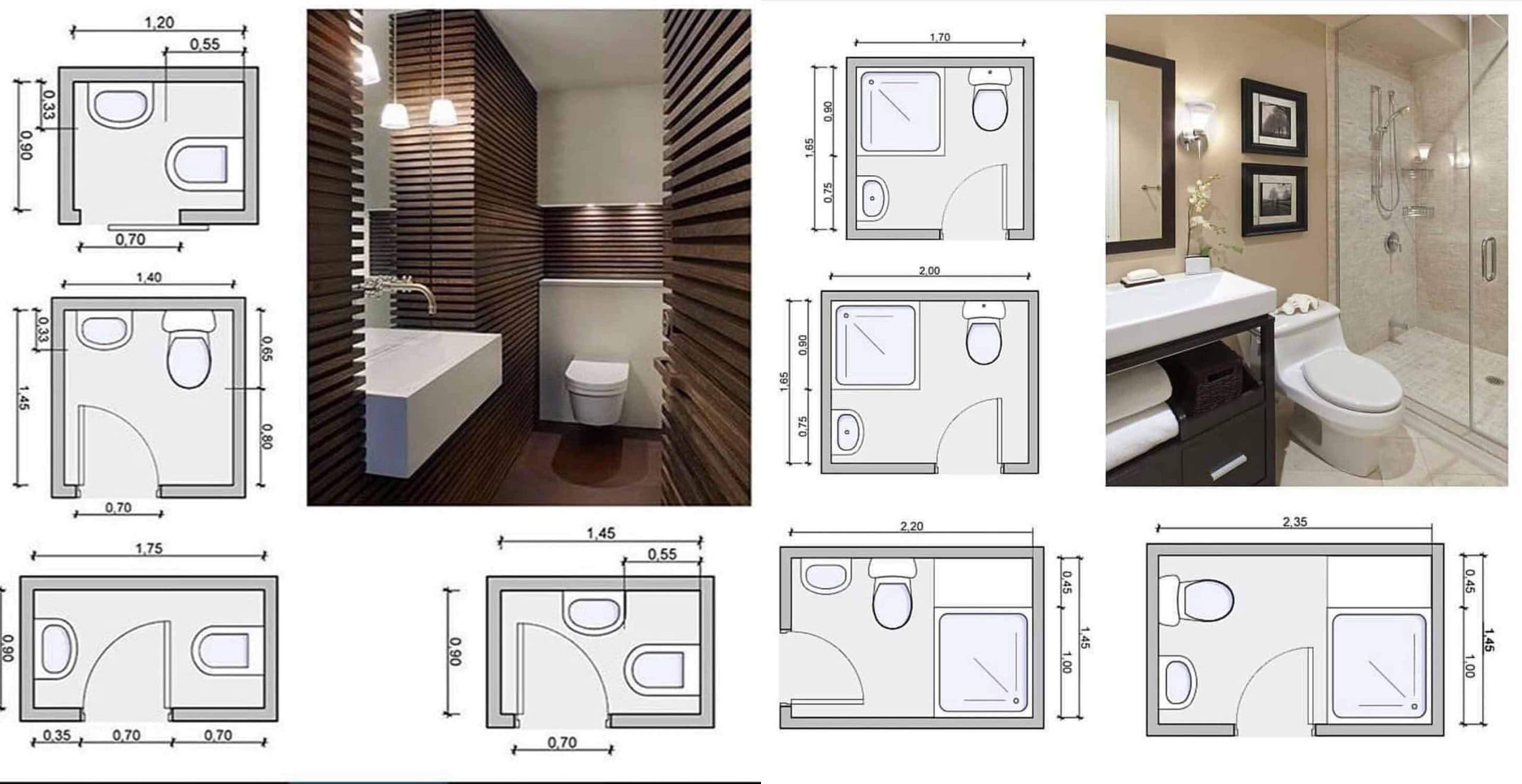 Bathroom Size and Space Arrangement