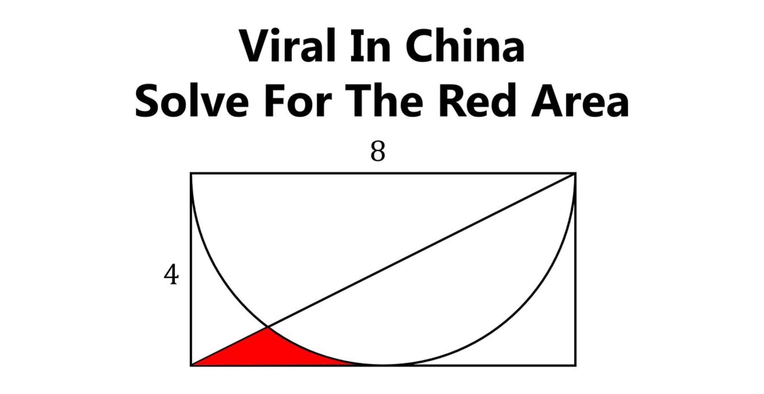 How To Solve This Viral Math Problem From China, The Correct Answer Explained