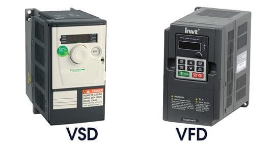 Difference Between Variable Speed Drive (VSD) And Variable Frequency Drive (VFD)