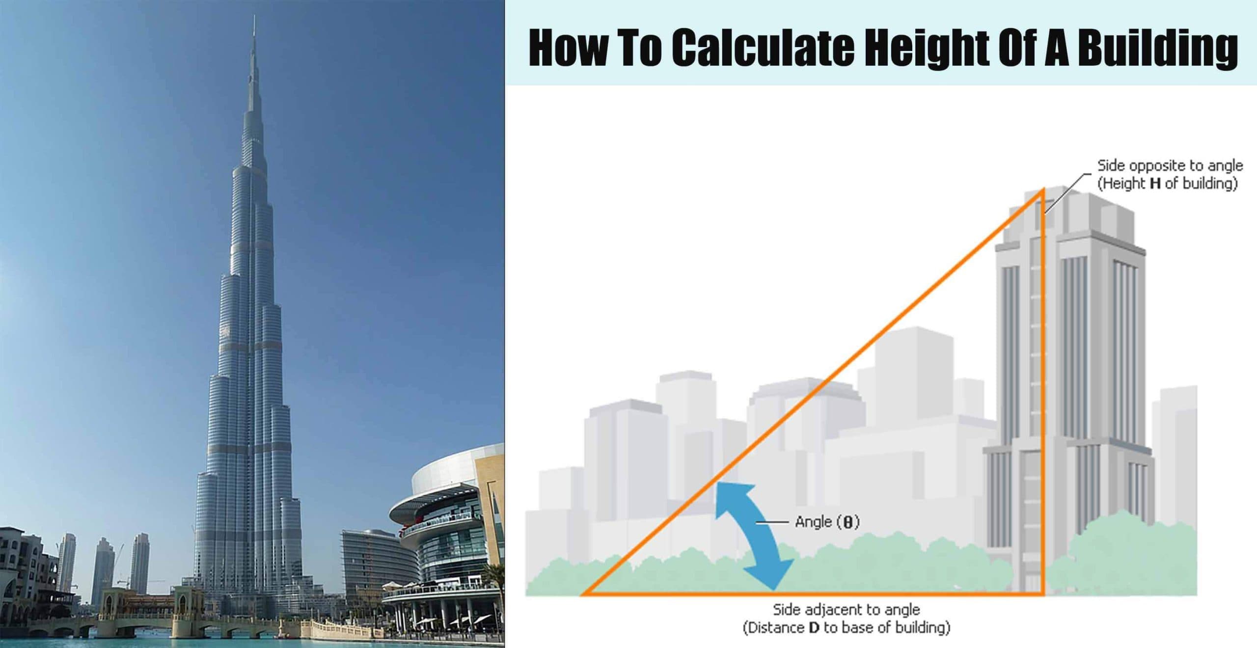 How To Calculate Height Of A Building 