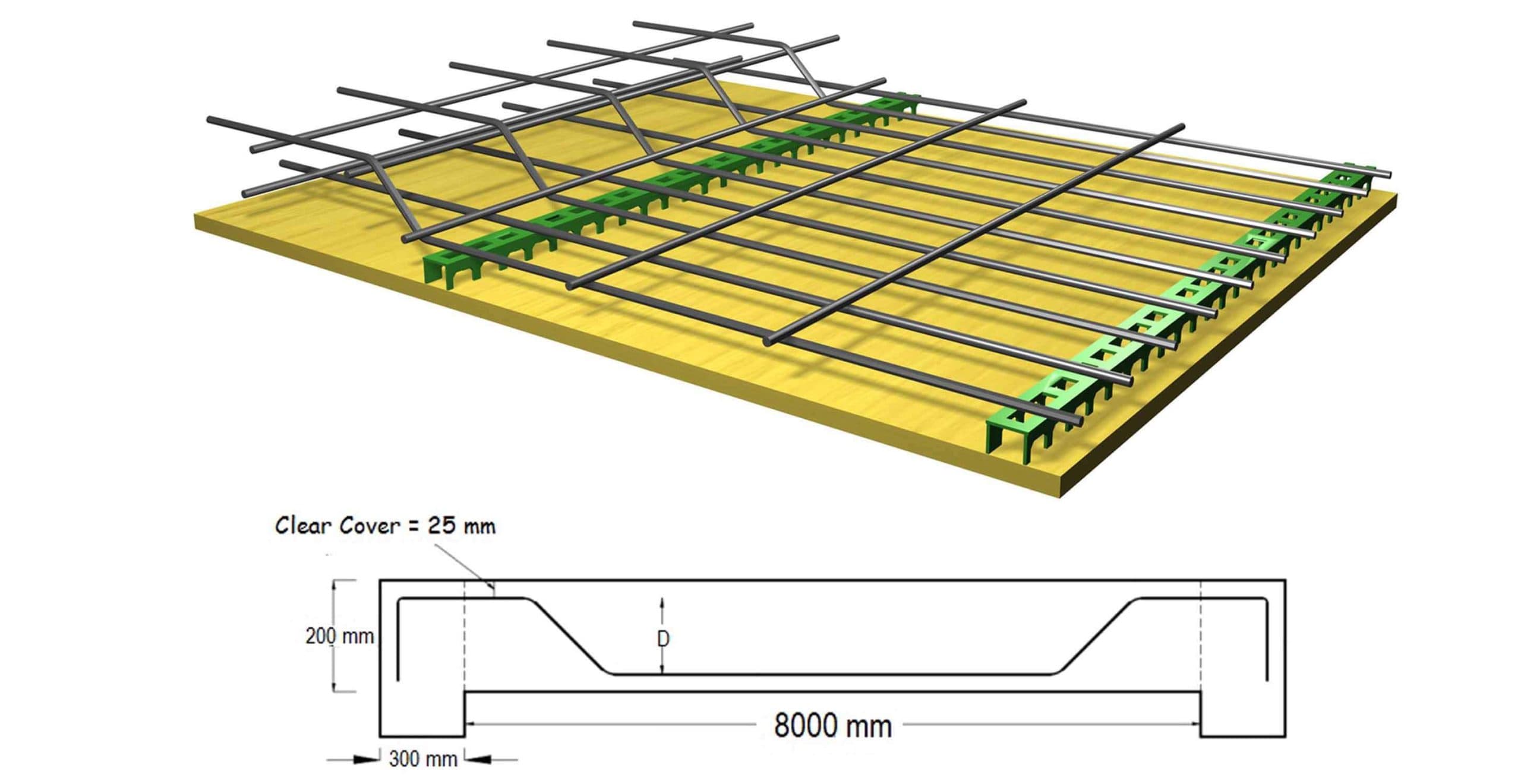 Calculate Cutting Length Of Bent Up Bar In Slab
