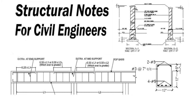 Structural Notes For Civil Engineers | Engineering Discoveries