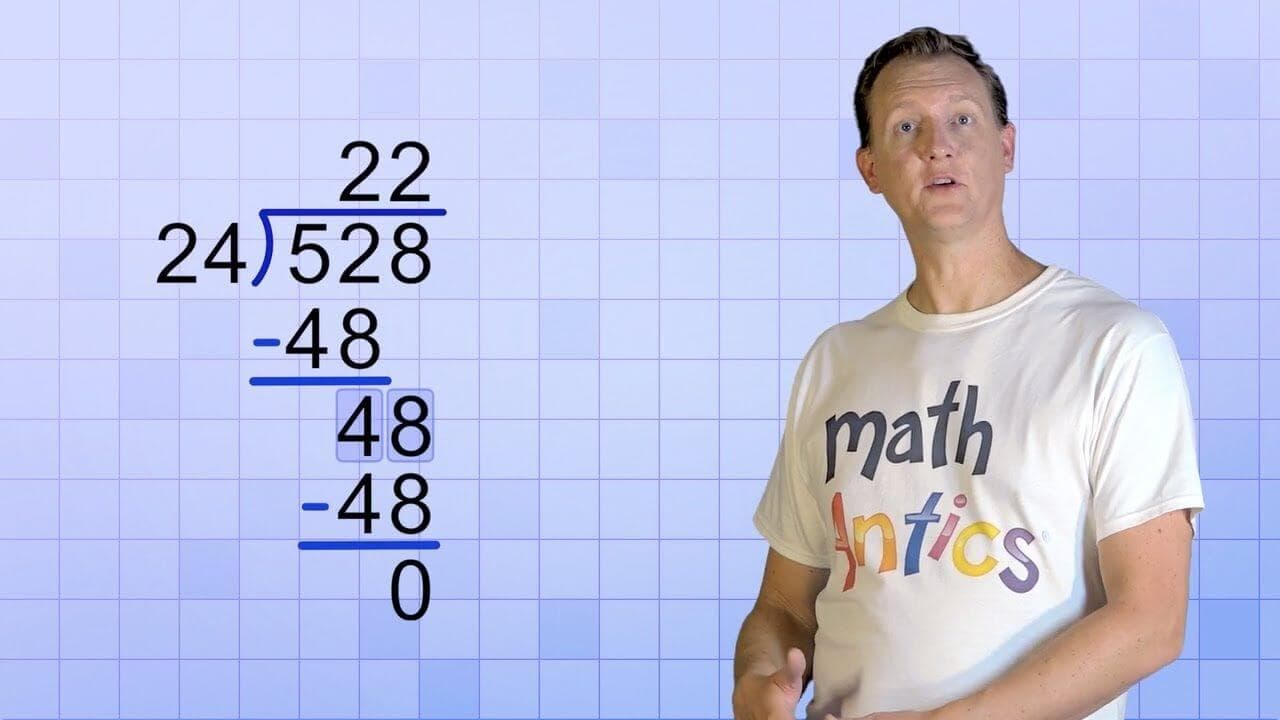 Math Antics – Long Division with 2-Digit Divisors