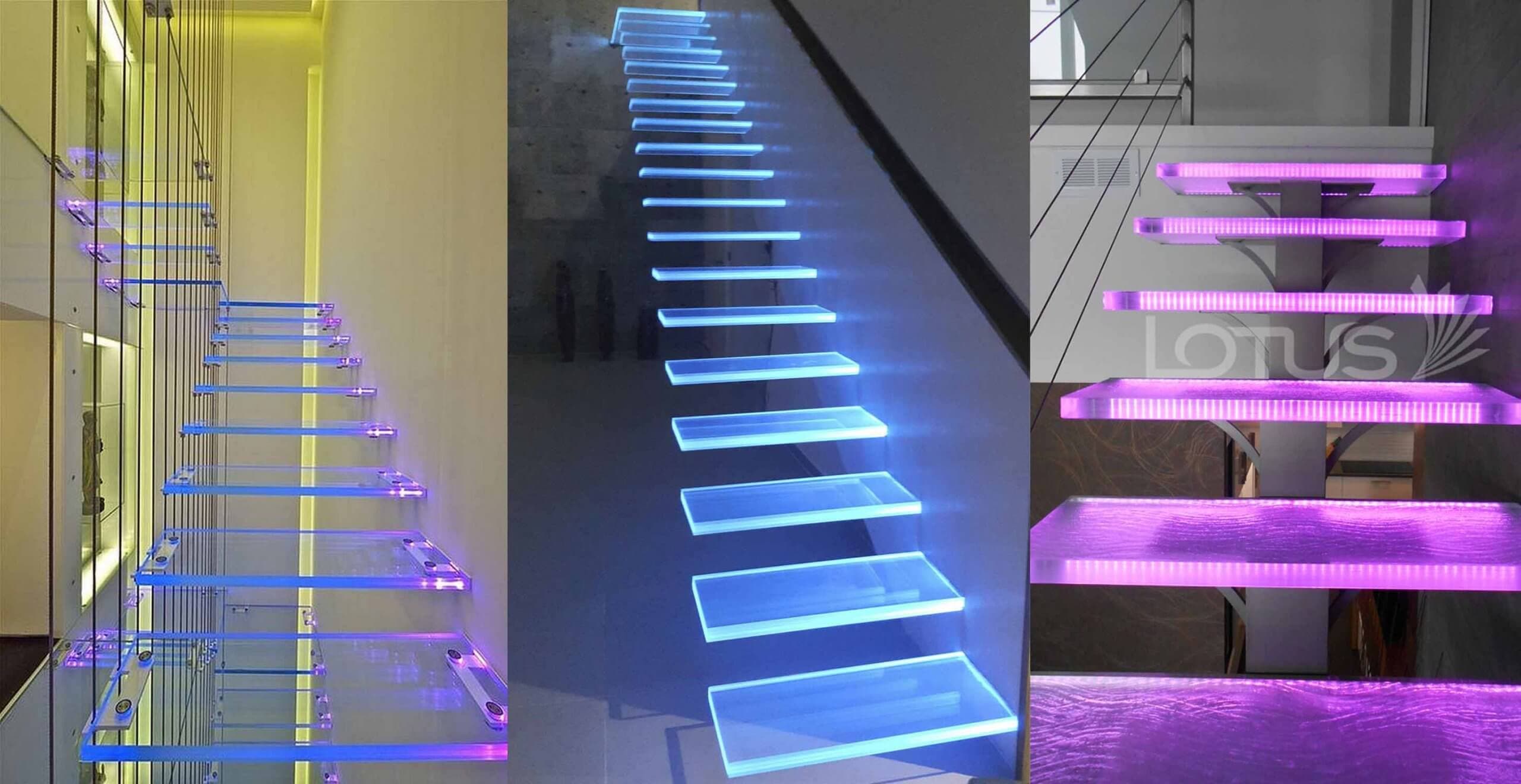 Beautiful Glass Stair Design Ideas
