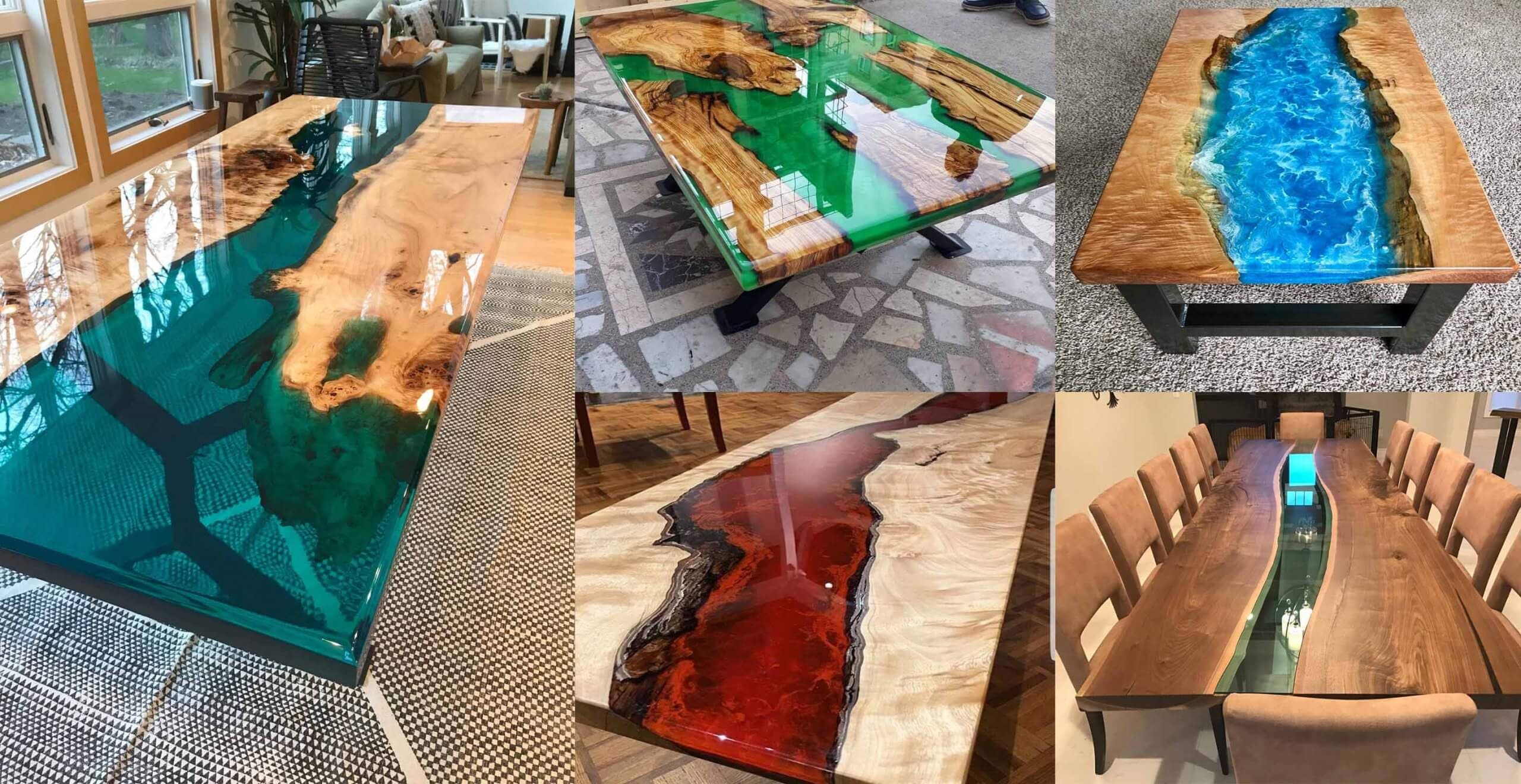 55 Amazing Epoxy Table Top Ideas You’ll Love To Realize
