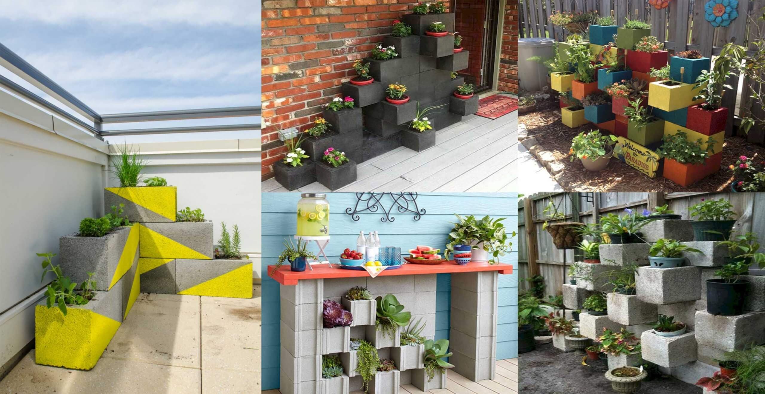 How To Make DIY Landscaping Changes With Cinder Blocks
