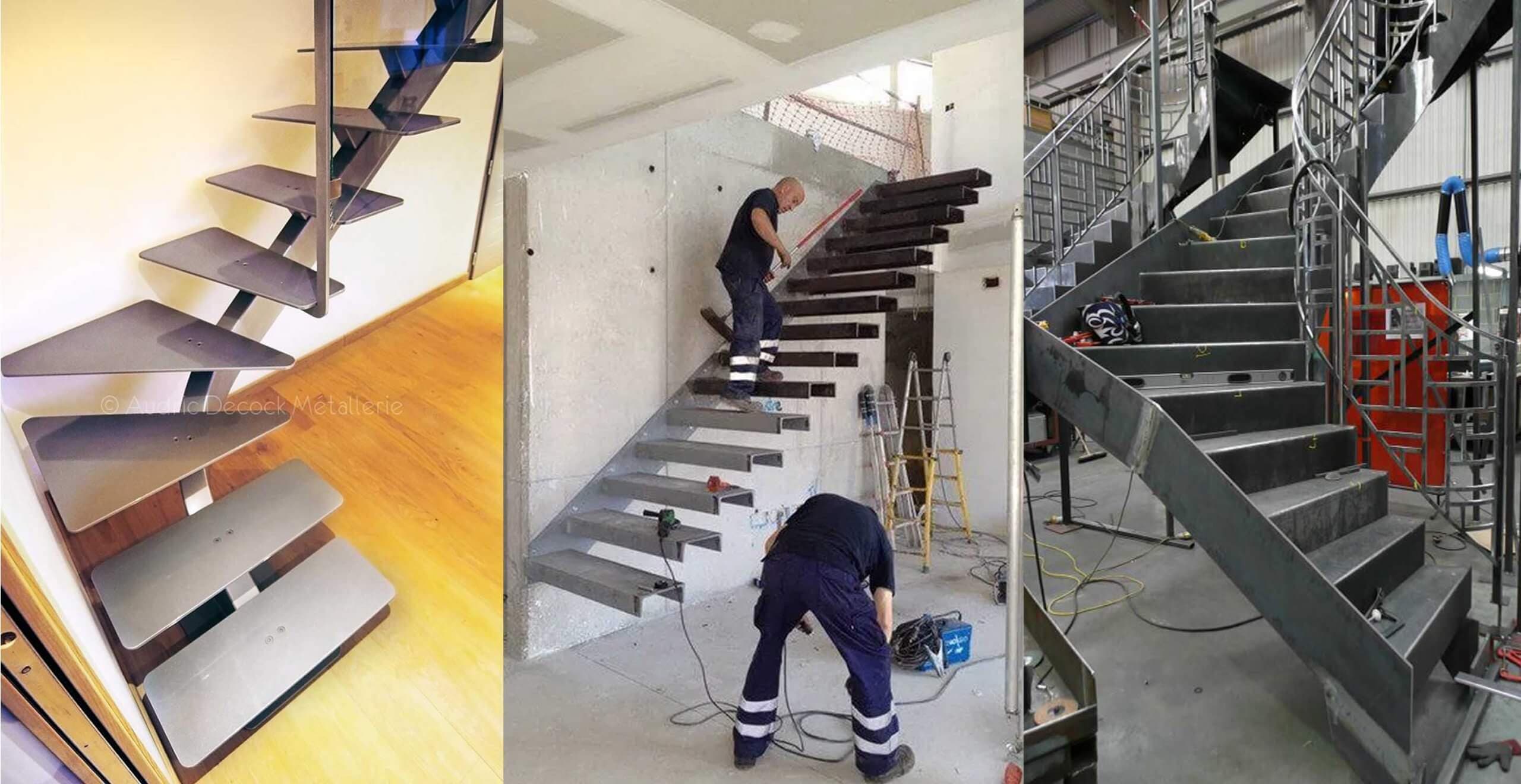 50 Beautiful Iron Stair Construction Ideas