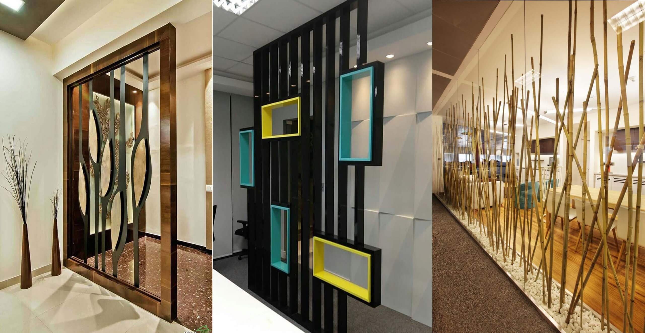 Top 45 Modern Partition Wall Ideas
