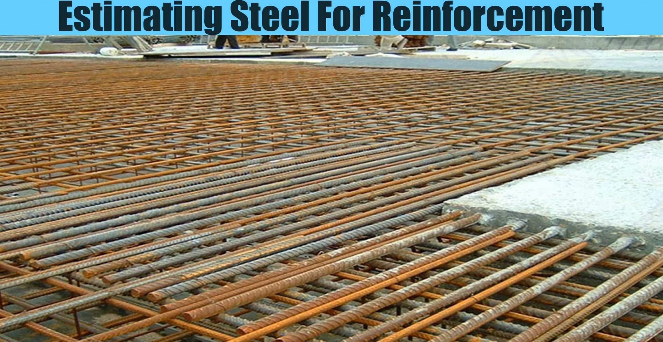Estimating Steel For Reinforcement