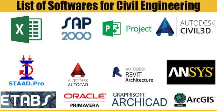 List of Softwares for Civil Engineering