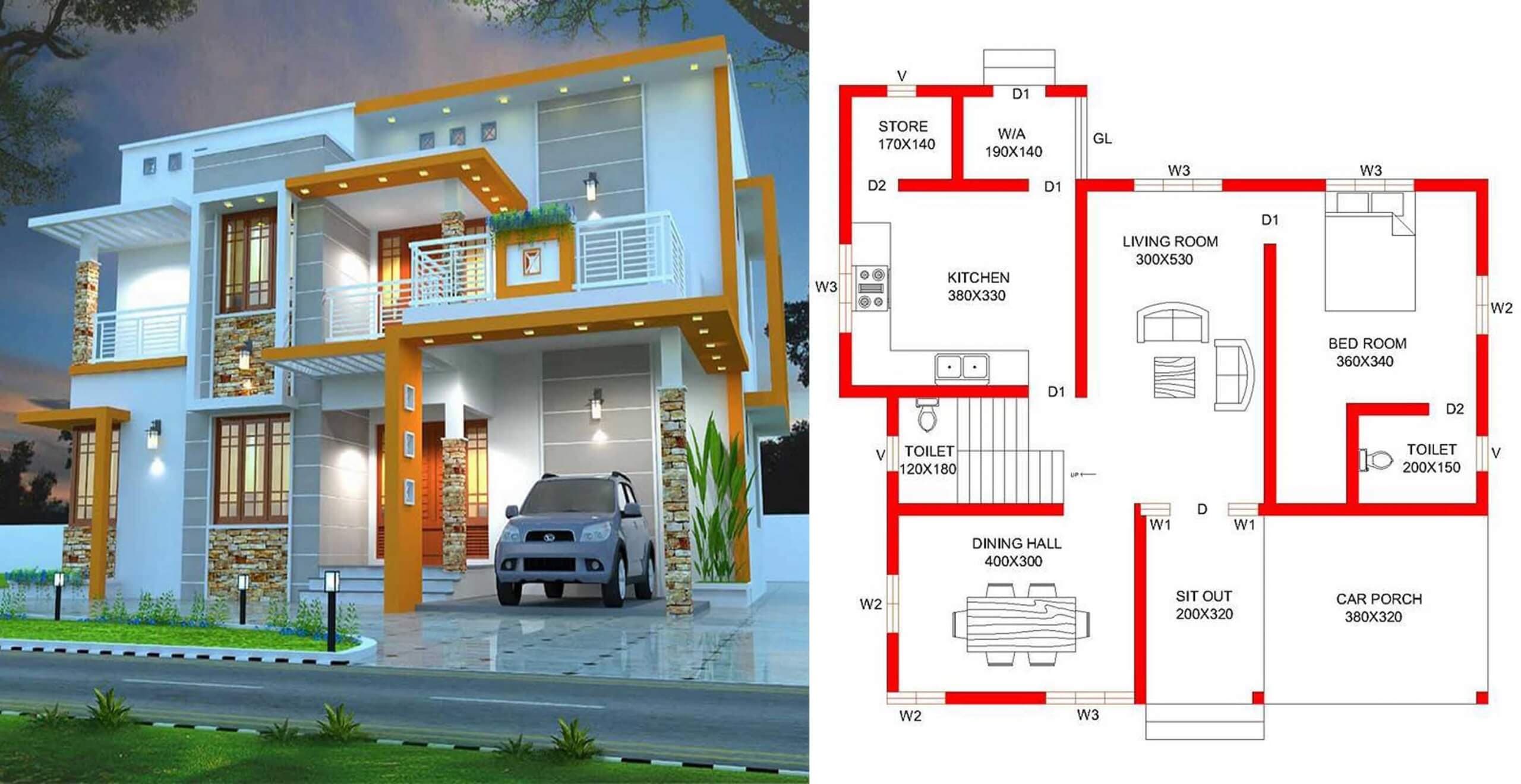 Modern Luxury Home With Four Bedrooms