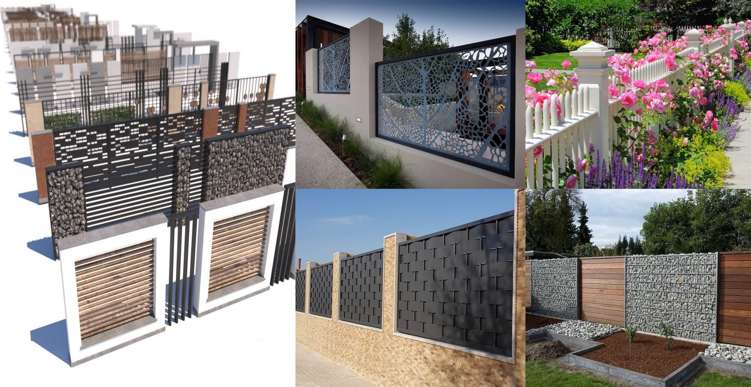 40 Cool Fence Ideas to Give Your Home A Unique Character