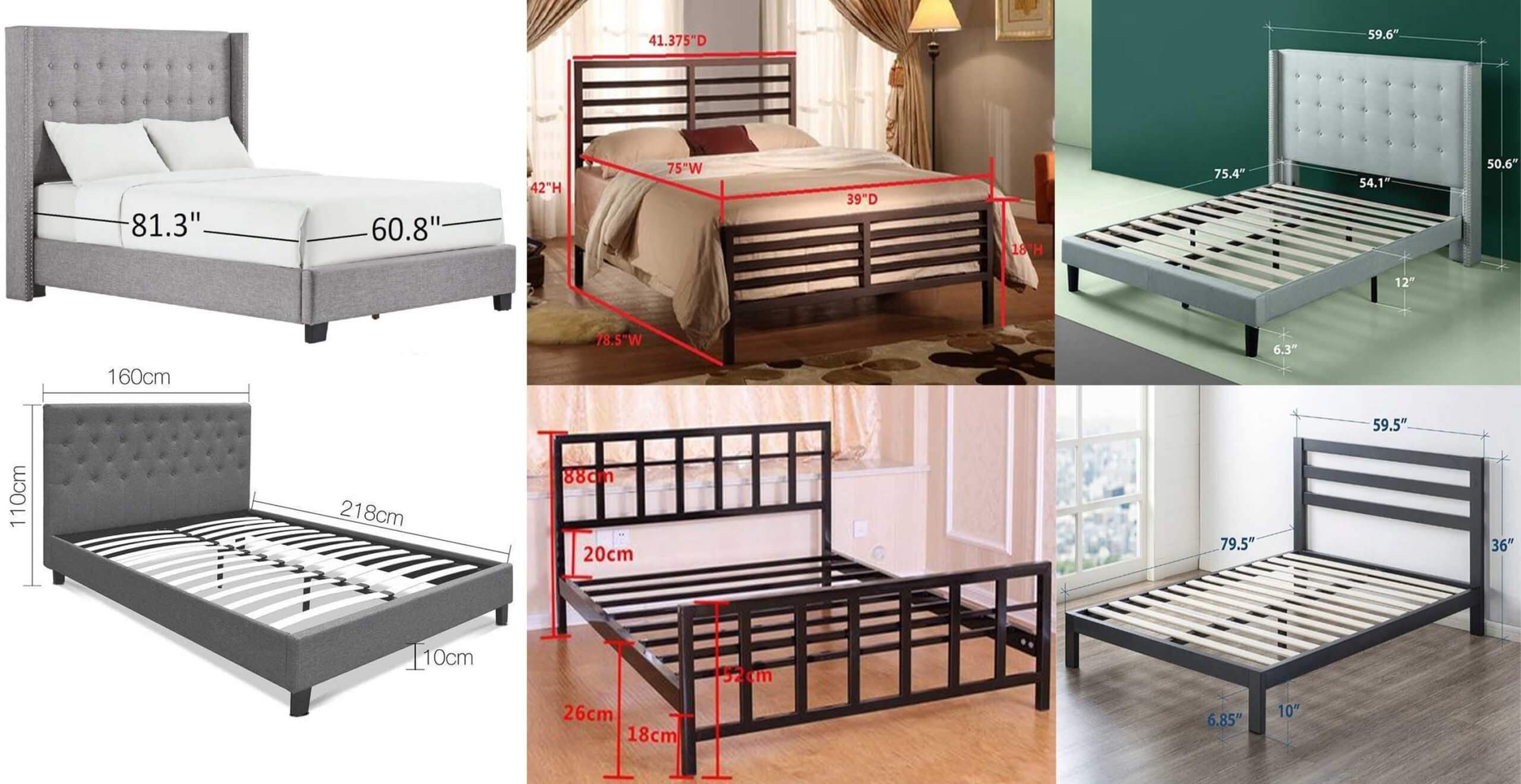 Top 40 Useful Standard Bed Dimensions With Details