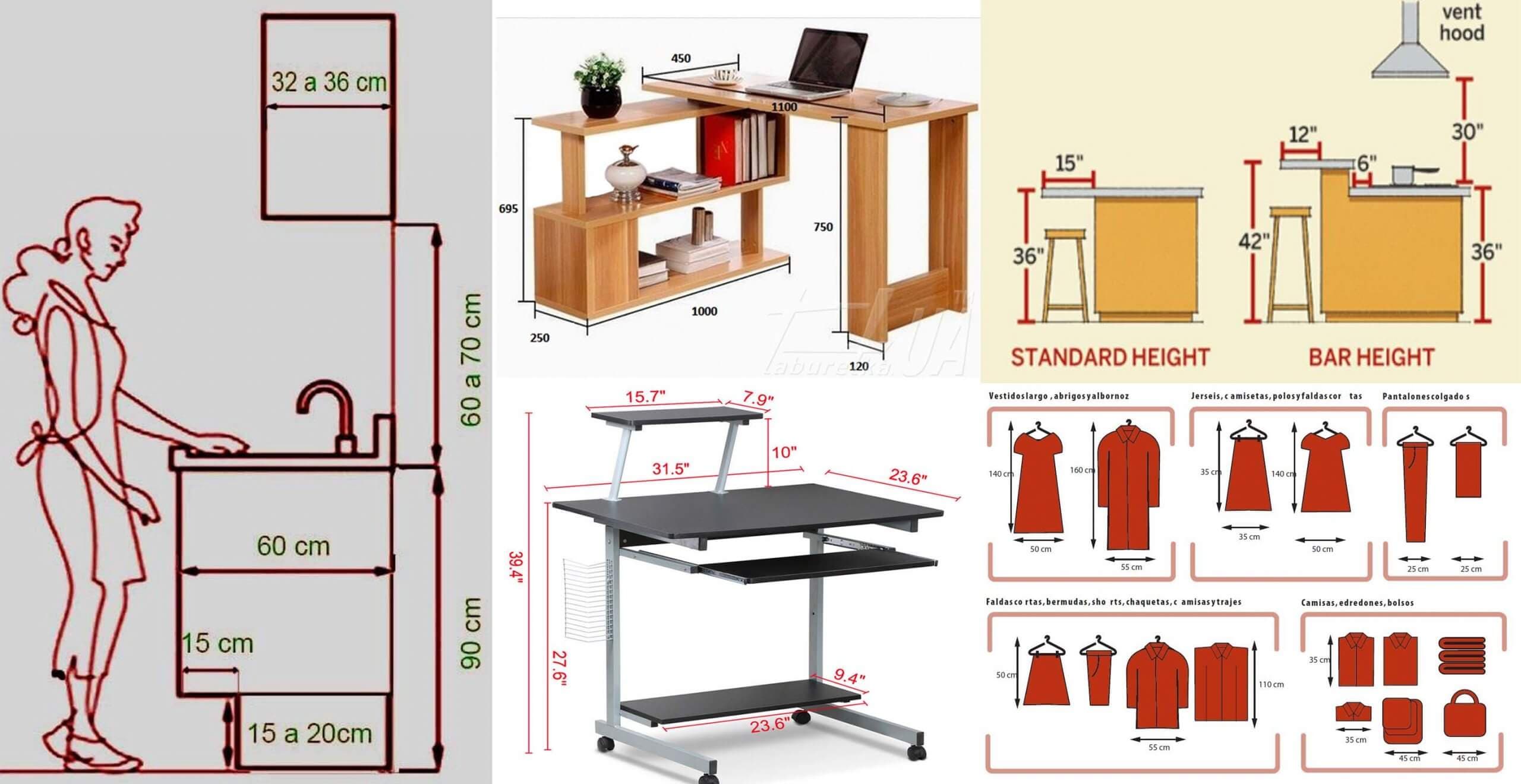 Top 50 Amazing Useful Dimensions For Home Furniture