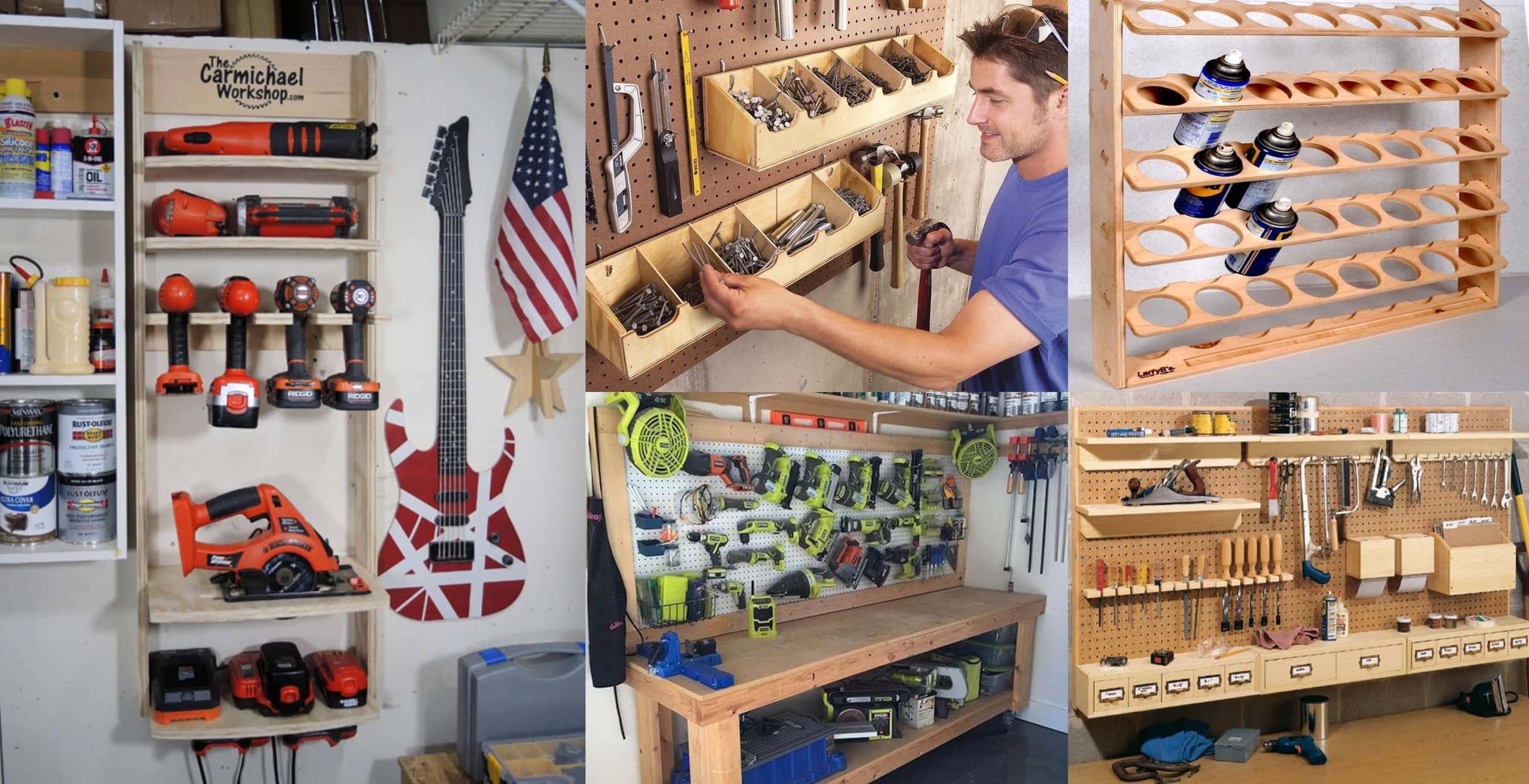 35 Brilliant Tool Organization Ideas