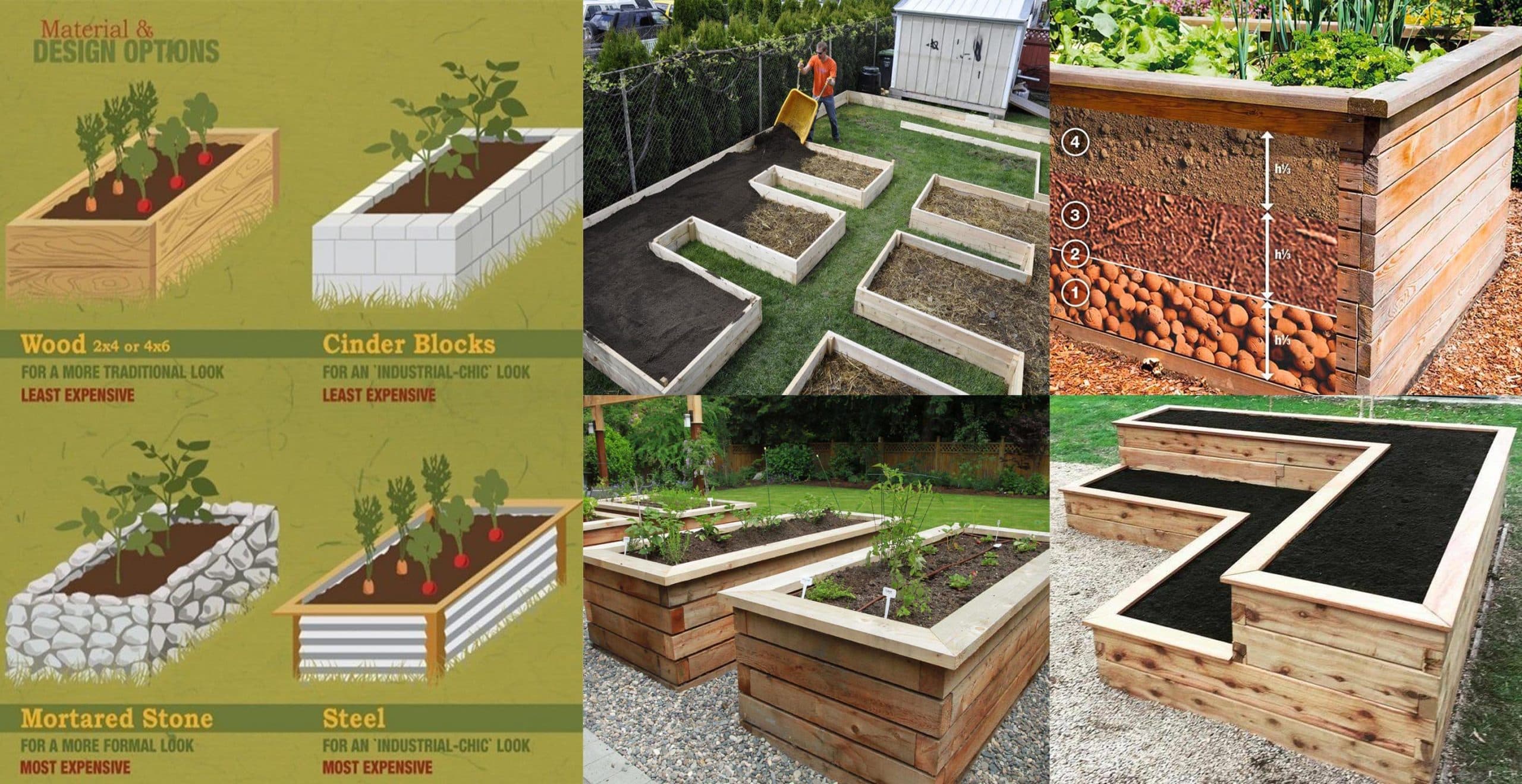 How To Build a Simple Raised Bed Plant?