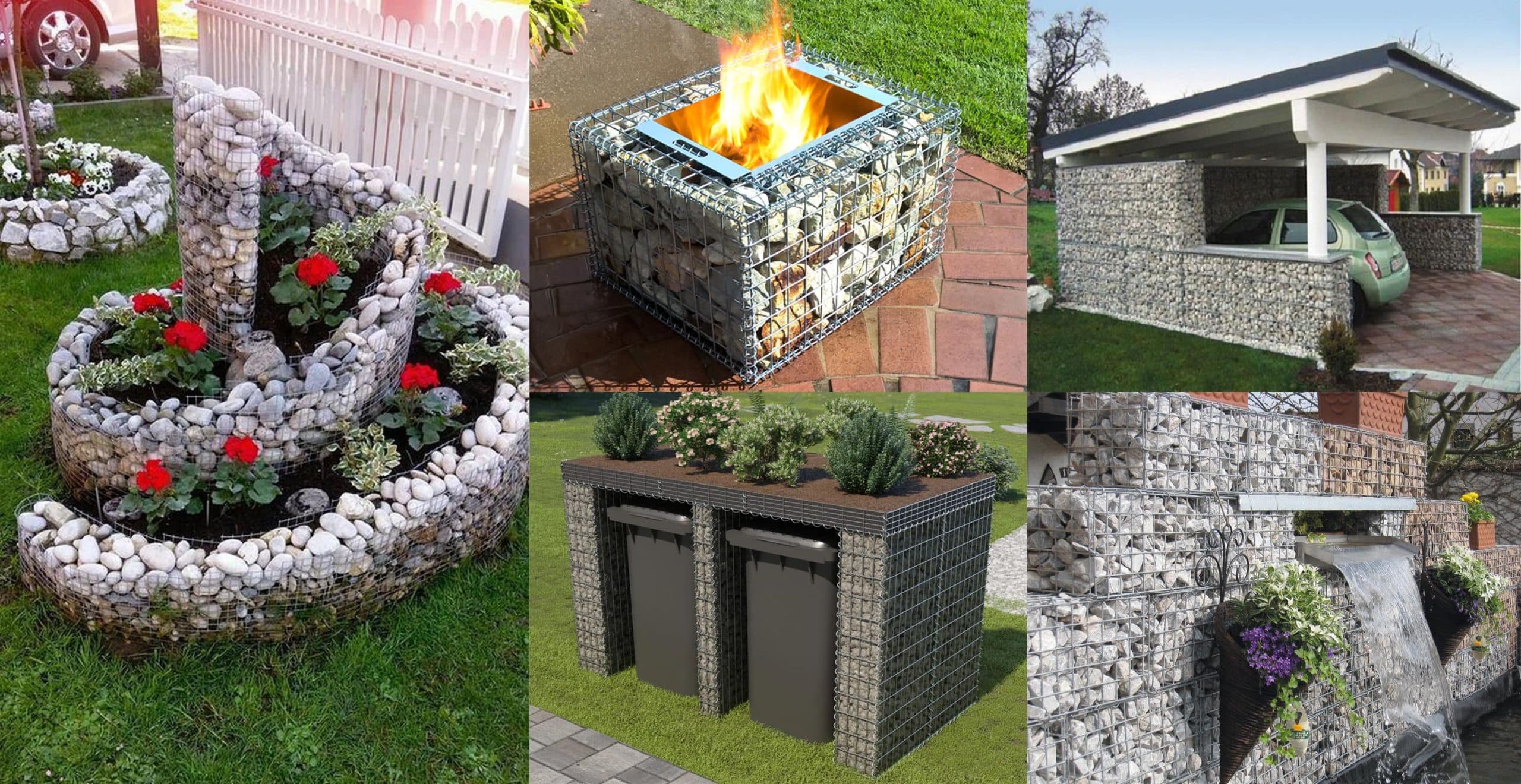 TOP 45 Amazing Gabion Ideas For Your Outdoor Area In 2020