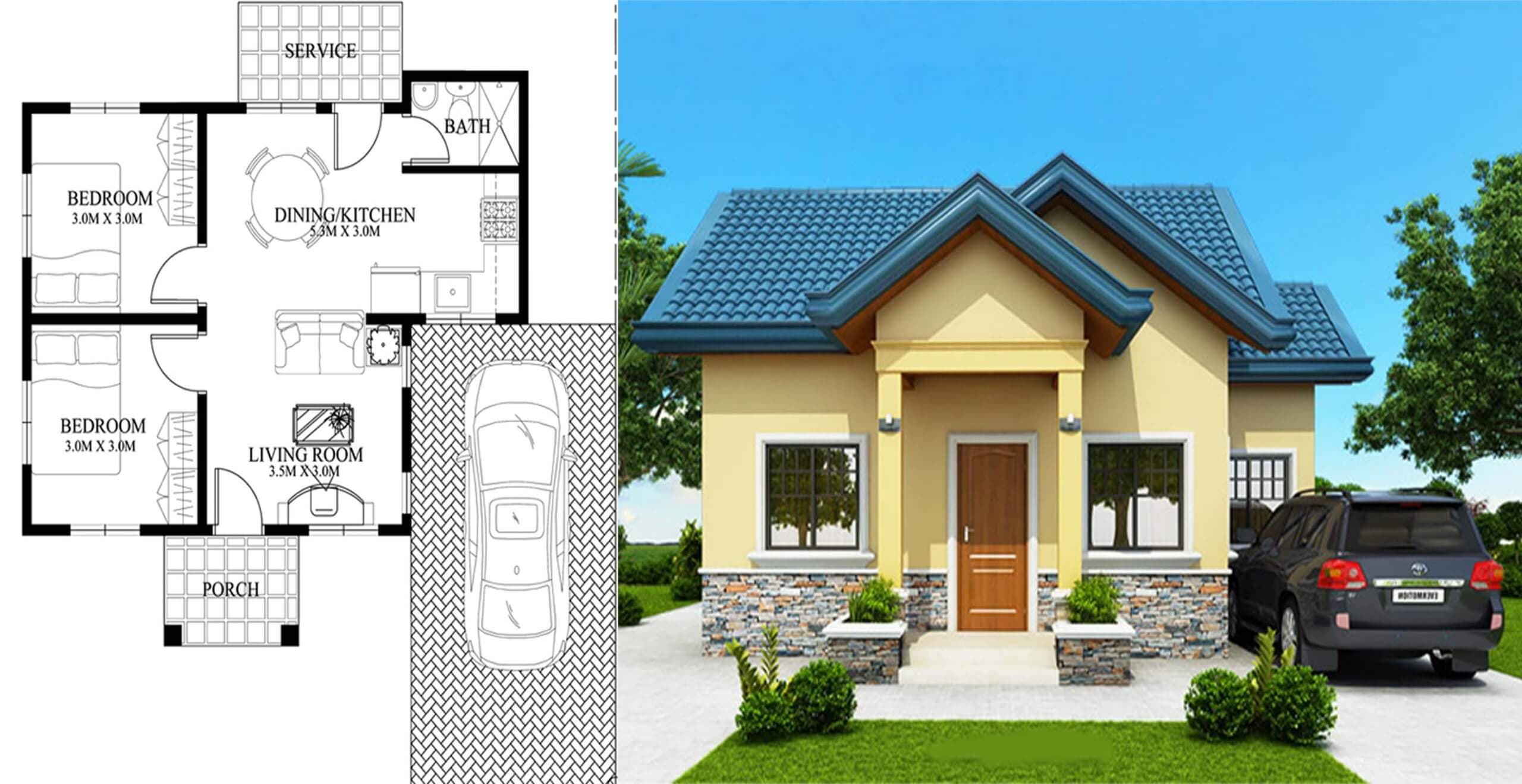 That Small But Stunning House