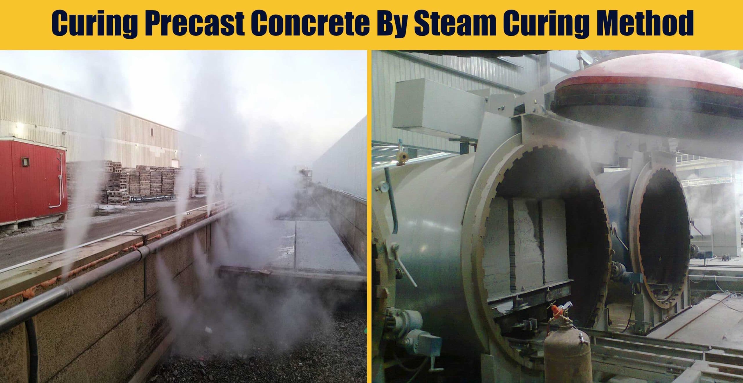 Curing Precast Concrete By Steam Curing Method