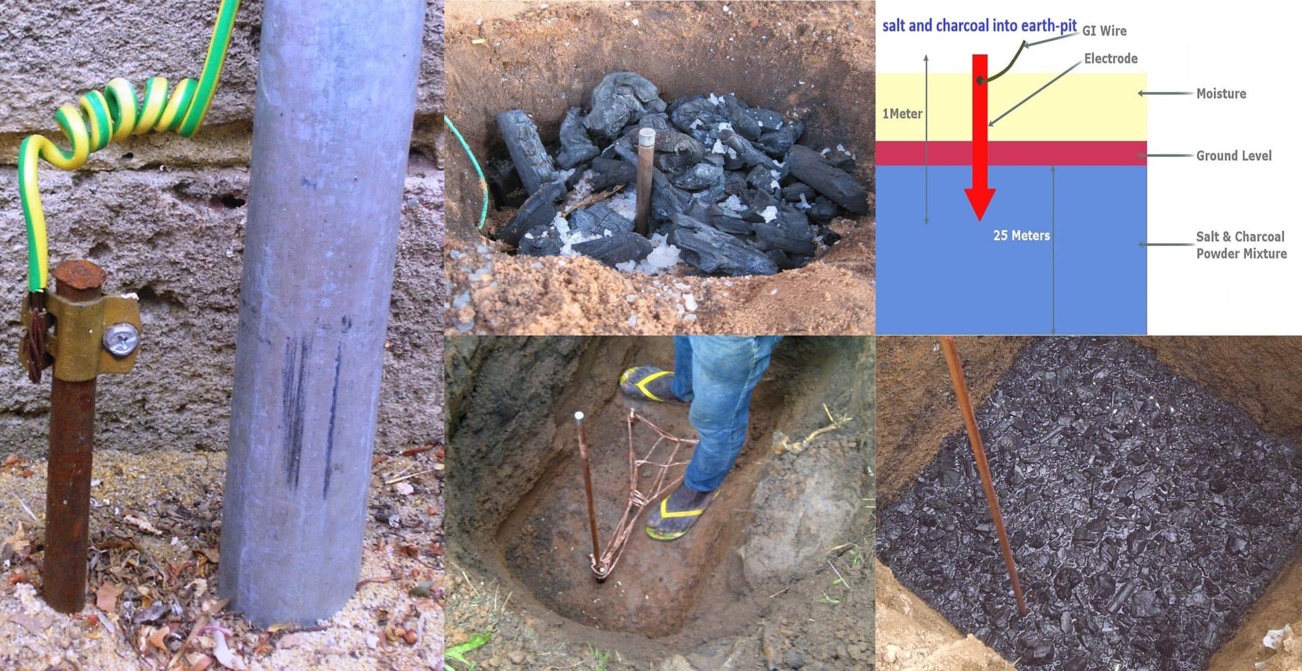 Why Are Salt And Charcoal Added In Earthing Pit