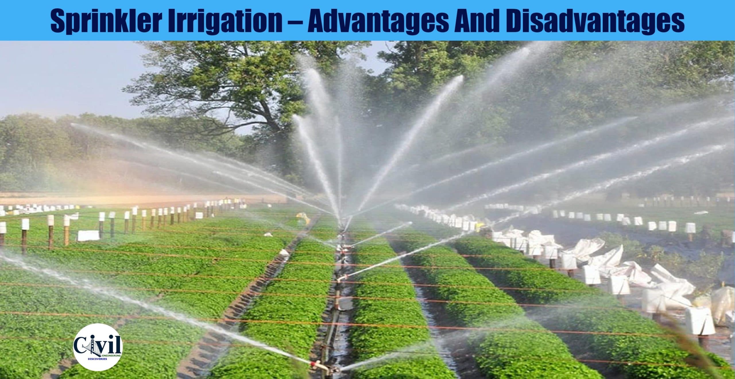 Sprinkler Irrigation – Advantages And Disadvantages