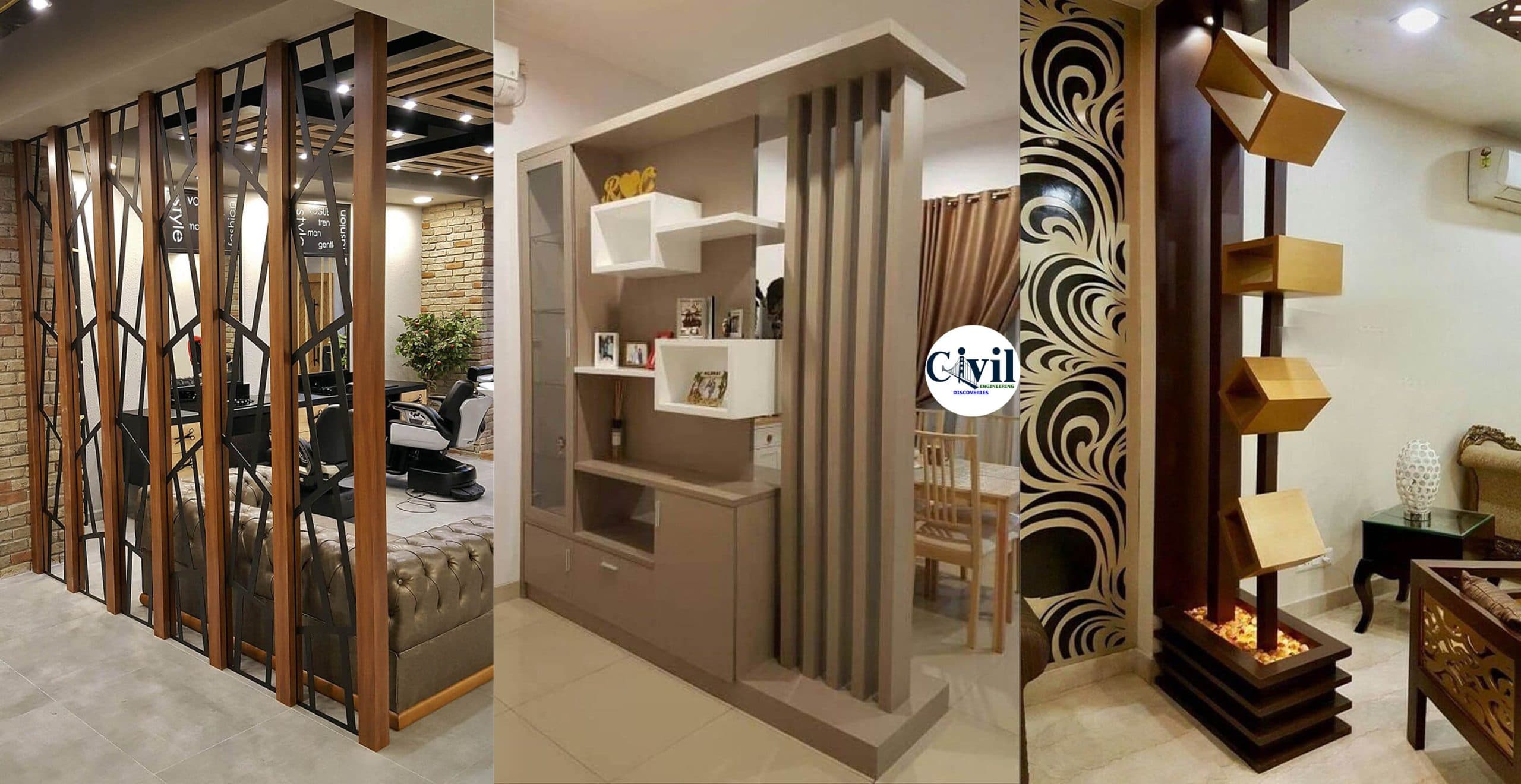 45 Brilliant Partition Wall Design Ideas To Blow You Away
