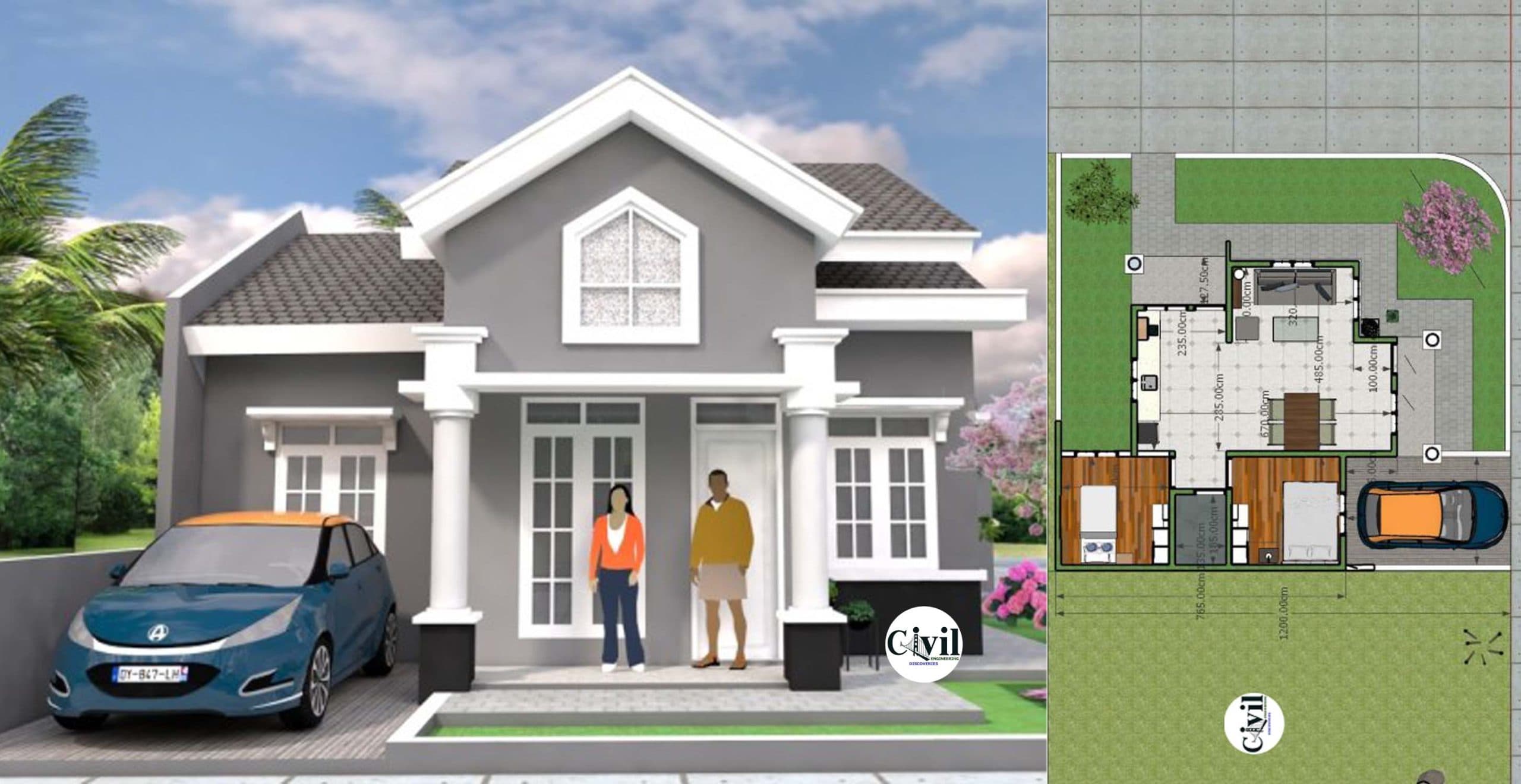 Affordable Two-Bedroom Bungalow