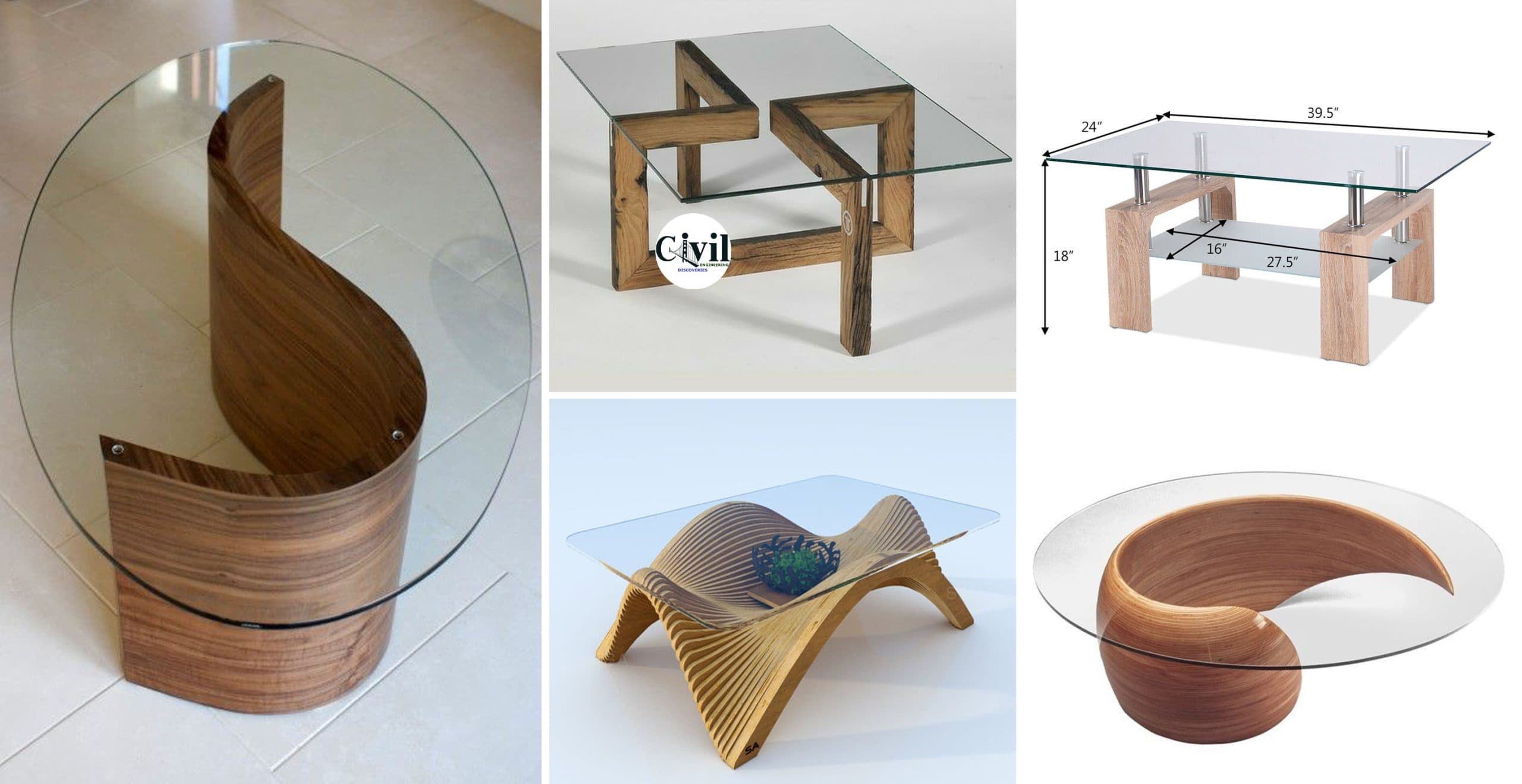 Modern Glass Coffee Table Design Ideas