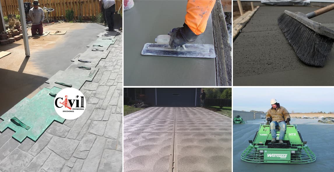 Types Of Concrete Finish