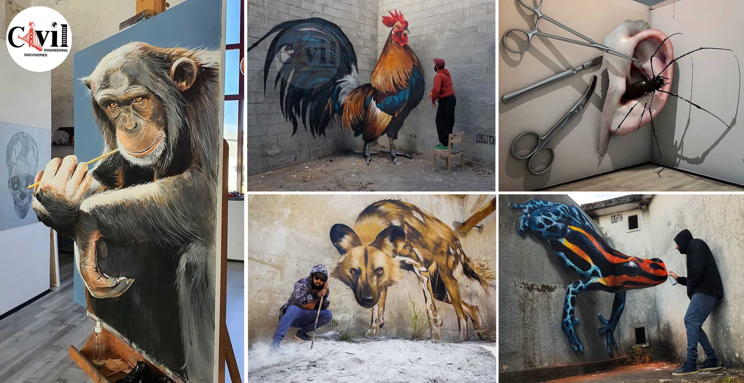 Mind-Blowing 3D Paintings