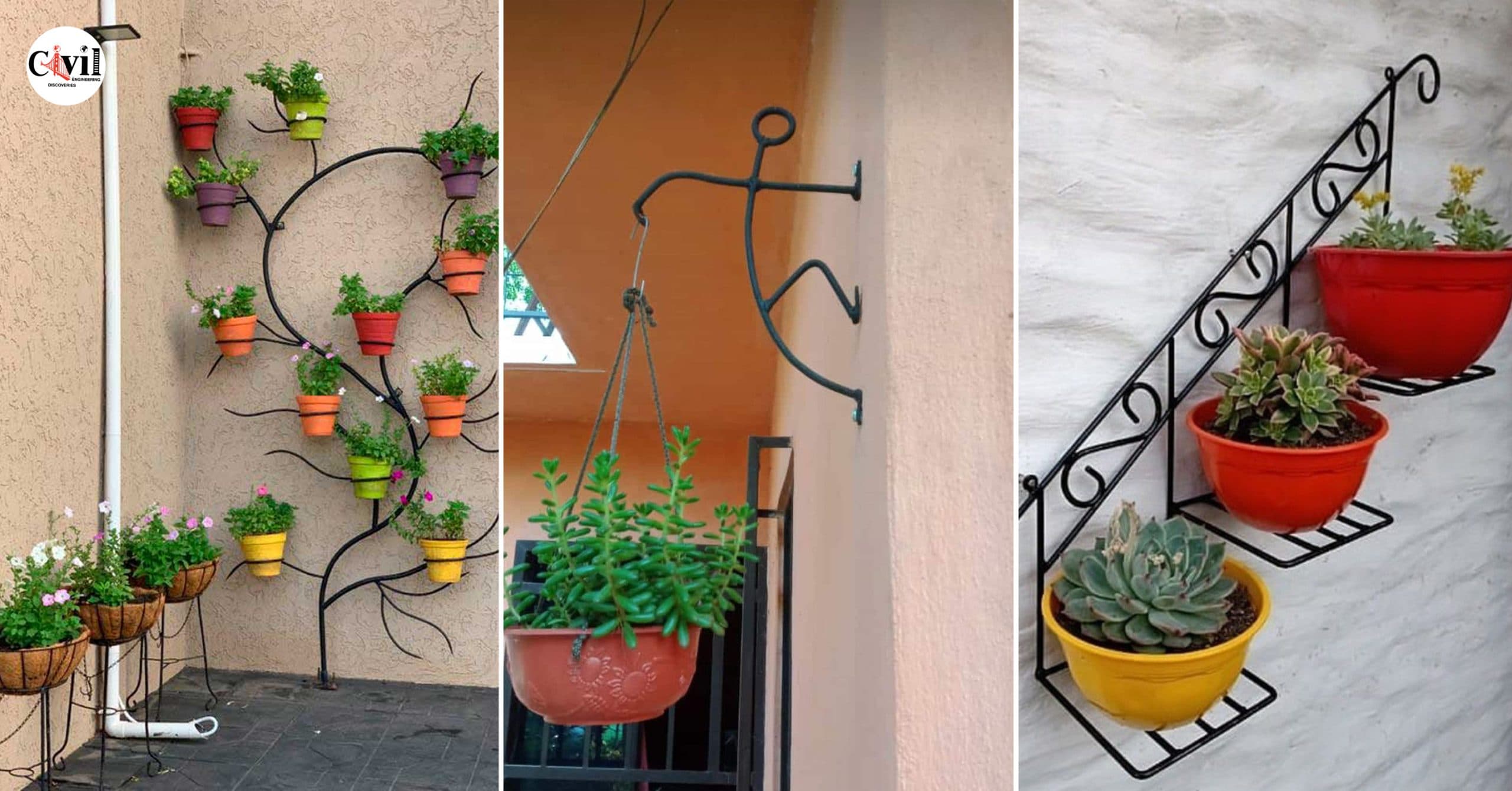 26+ Amazing Flower Pot Holder Ideas