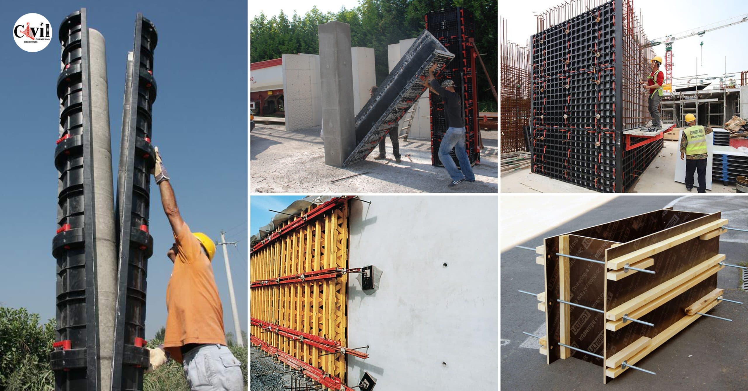 Various Types Of Formwork