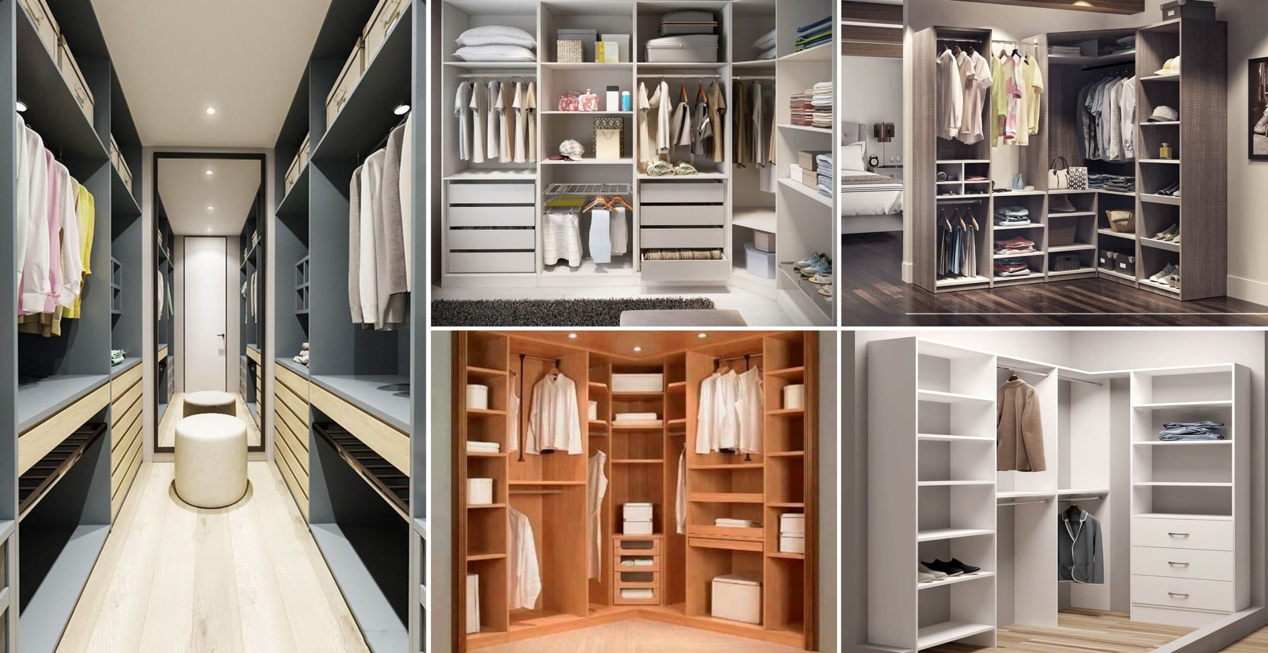 35 Contemporary Closet Design Ideas | Engineering Discoveries