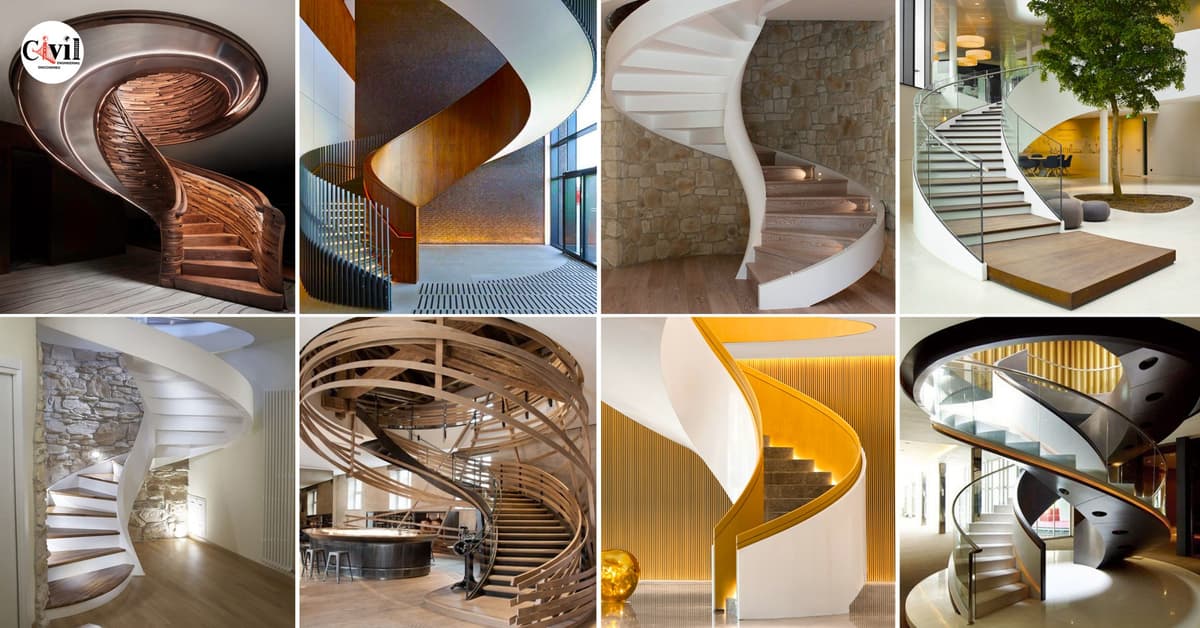 33 Breathtaking Spiral Staircases To Dream About Having In Your Home ...